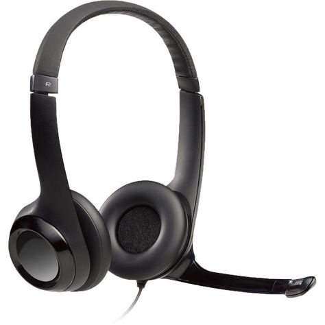 Audifonos Logitech H390 con Microfono Alámbrico 1.9 Metros USB Negro-0