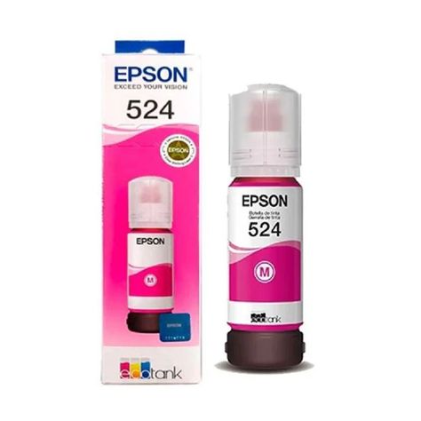 Botella de Tinta Epson T524 17,26ml pág. 6.000 Magenta T524320-AL-0