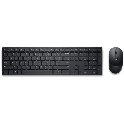Teclado y Mouse Dell KM5221W Inalámbrico USB Negro-0