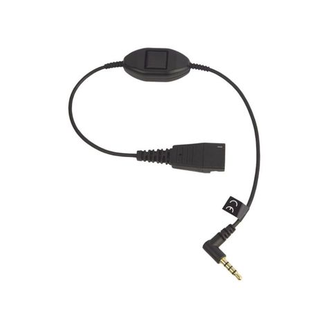 Adaptador Jabra Qd A 3.5mm Con Boton Contestar Colgar Para Audifonos-0