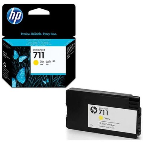 Cartucho de Tinta HP 711 29ml Yellow CZ132A-1