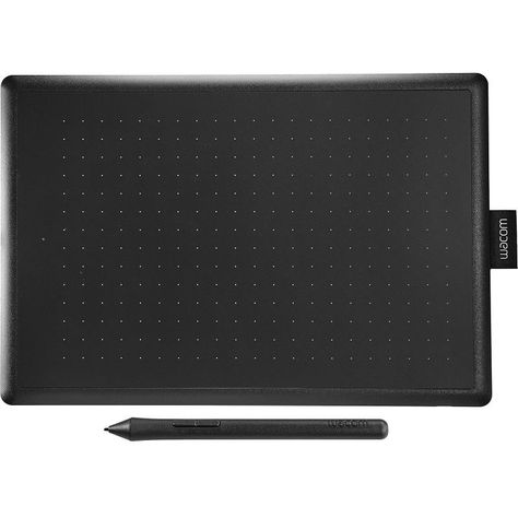 Tablet Digitalizadora Wacom One By Medium 150x95mm USB Negro/Rojo-0