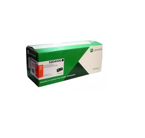 Cartucho de Tóner Lexmark 52D4H pág. 25.000 Negro 52D4H00-1