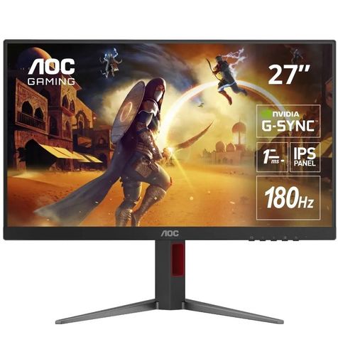 Monitor Gamer 27G4 AOC 27" FullHD HDMI Plano-1