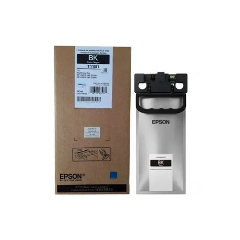Bolsa de Tinta Epson T11B1 XL 143ml pág. 10.000 Negro T11B120-AL-1