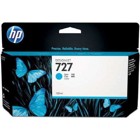 Cartucho de Tinta HP 727 130ml Cyan B3P19A-0