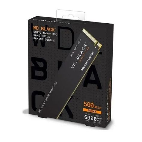 Unidad SSD Western Digital Black SN770 500Gb M.2 Lec 5000 Mb/s Esc 4000 Mb/s-1