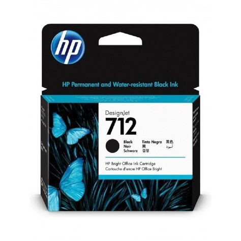 Cartucho de Tinta HP 712 80ml Negro 3ED71A-0