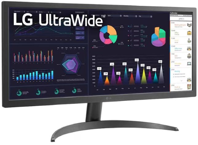 Monitor LG 26WQ500-B UltraWide 26" 2560x1080 HDMI W Plano-0