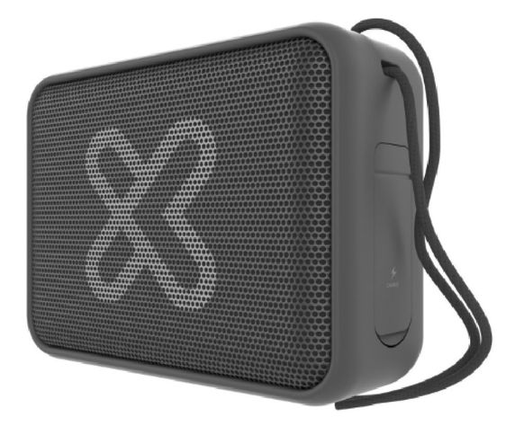 Parlante Portátil KlipXtreme KBS-025GR port TWS Ipx7 Nitro Bluetooth-0