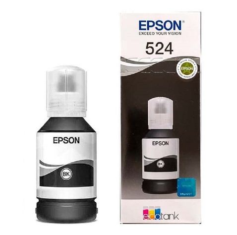 Botella de Tinta Epson T524 30,68ml pág. 7.500 Negro T524120-AL-0