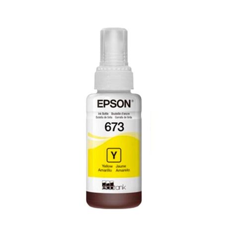 Botella de Tinta Epson T673 70ml pág. 2.200 Amarillo T673420-AL-1