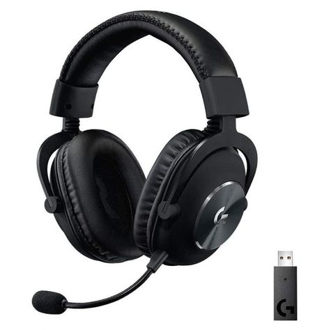 Audifonos Logitech G Pro X Inalámbricos Lightspeed Gaming Headset 7.1 Negro-0