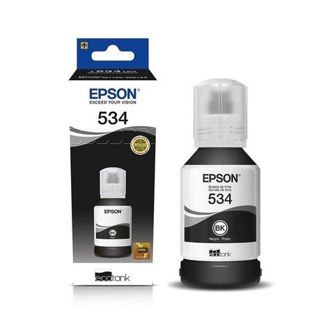 Botella de Tinta Epson T534 120ml pág. 6.000 Negro T534120-AL-0