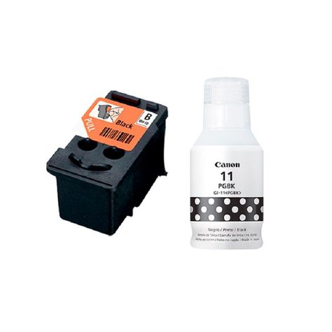 Kit Cabezal y Botella de Tinta Canon BH-10 / GI-11 135ml Negro 3418C006-0