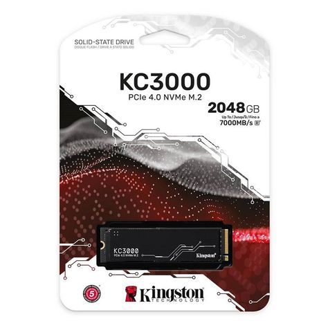 Unidad SSD Kingston KC3000 1Tb M.2 Nvme Pcie 4.0 Hasta 7.000 Mb/s-1