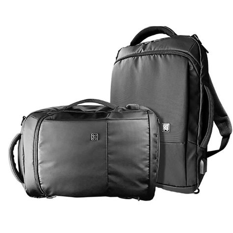 Mochila KlipXtreme Bizman KNB-895 para Portátil 15.6" Negro-0