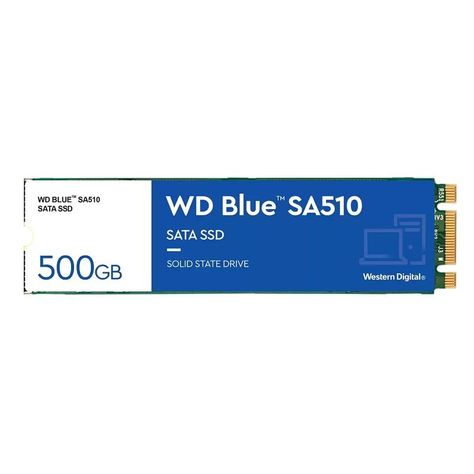 Unidad SSD Western Digital Blue SA510 500Gb 2.5 7mm SATA 3 6Gb/s-0