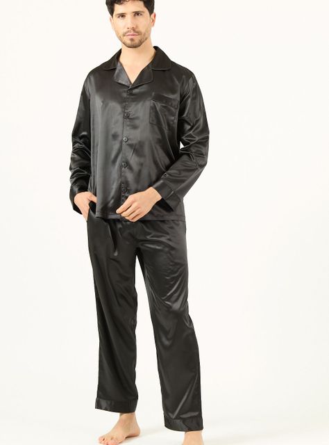 Pijama de Hombre Savoy Negro-0
