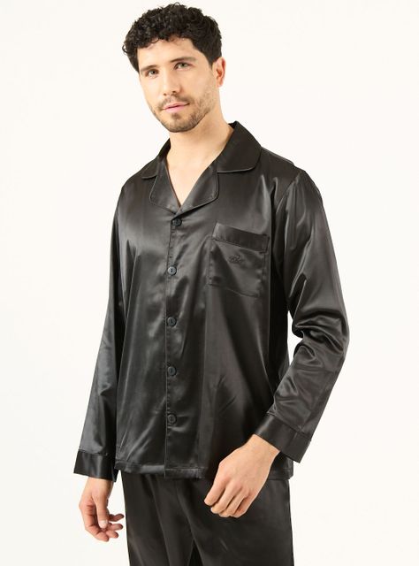 Pijama de Hombre Savoy Negro-3