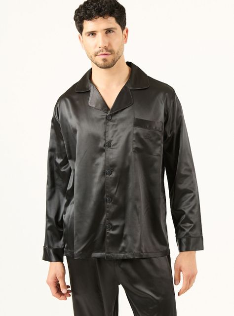 Pijama de Hombre Savoy Negro-4