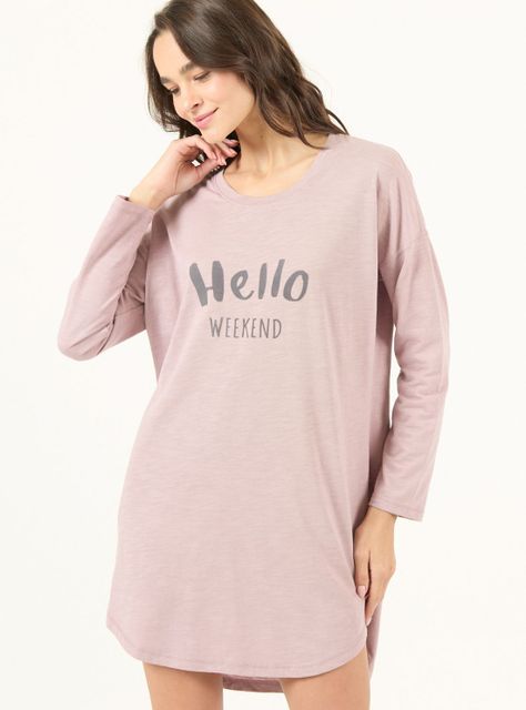Camisa de Dormir Lupe Malva-1