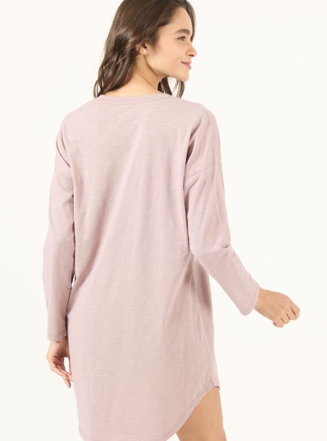 Camisa de Dormir Lupe Malva-3