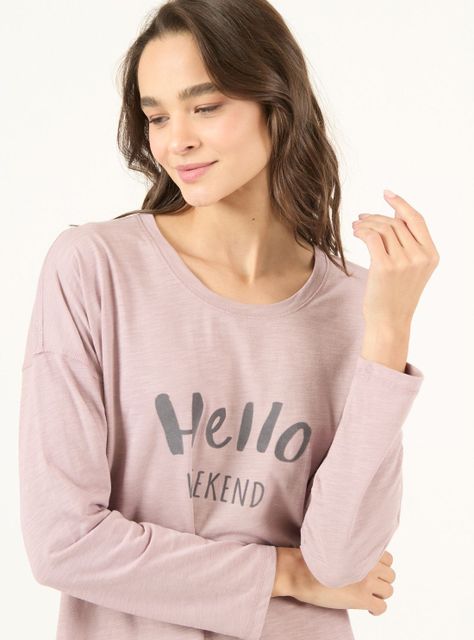 Camisa de Dormir Lupe Malva-4