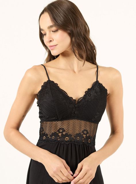 Camisa de Dormir Mini Maya Negro-4