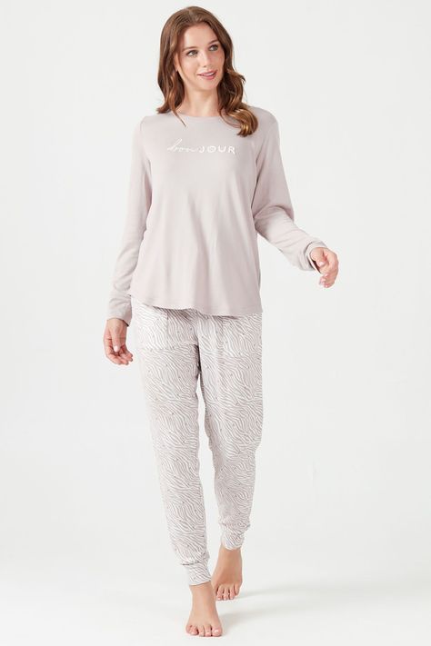 Pijama de mujer Gante Rosado-3