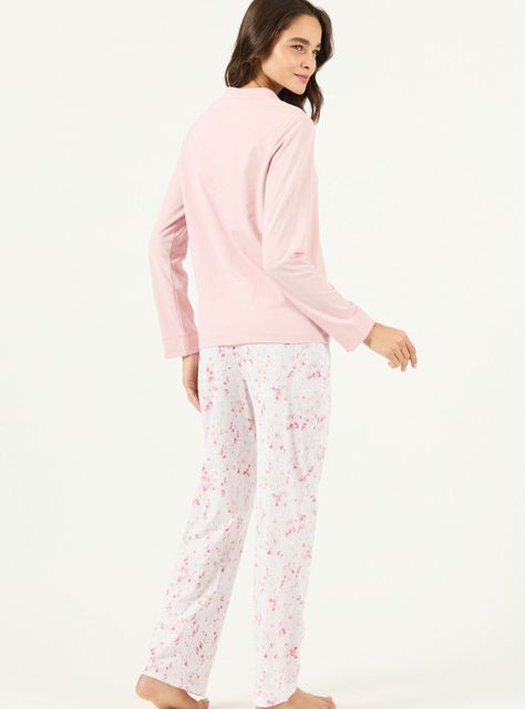 Pijama de Mujer Sofia Malva-3