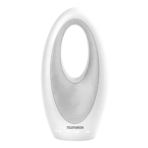 Parlante Portátil Bluetooth Telefunken Style WH-0