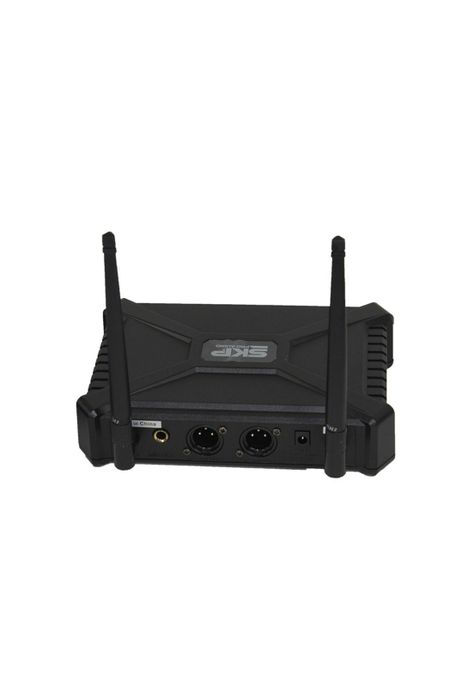 Micrófono Doble Inalámbrico SKP UHF 300D-2