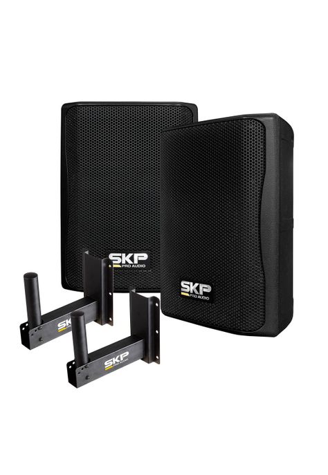 Par de parlantes más Soporte de Muro SKP SK 208Px-0