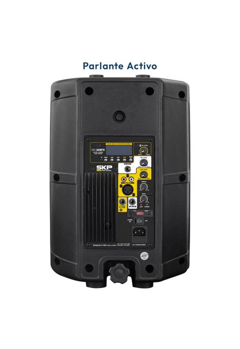 Par de parlantes más Soporte de Muro SKP SK 208Px-2