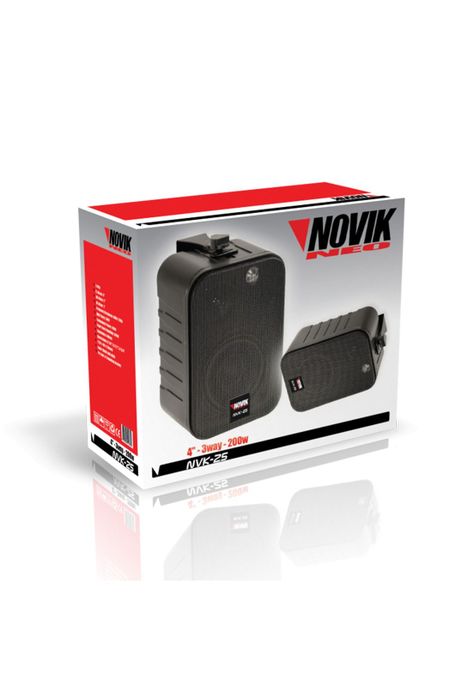 Par de Parlantes de Instalación Novik NVK 25 BK-5