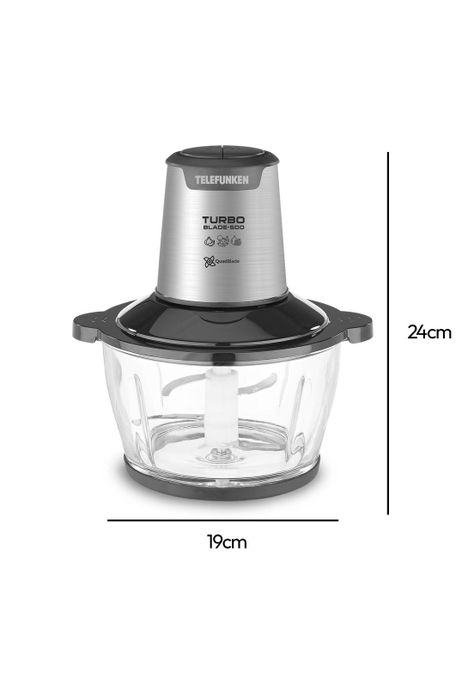 Procesadora de Alimentos 1.5lts Telefunken TurboBlade 500-6