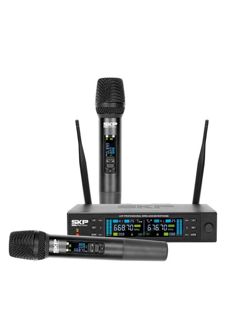 Micrófono Inalámbrico doble Profesional SKP Clarity II-6
