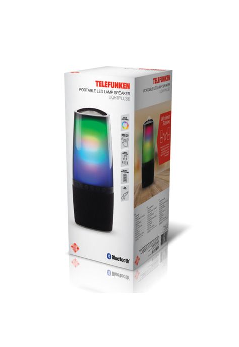 Parlante Portátil Bluetooth Telefunken Lightpulse-5
