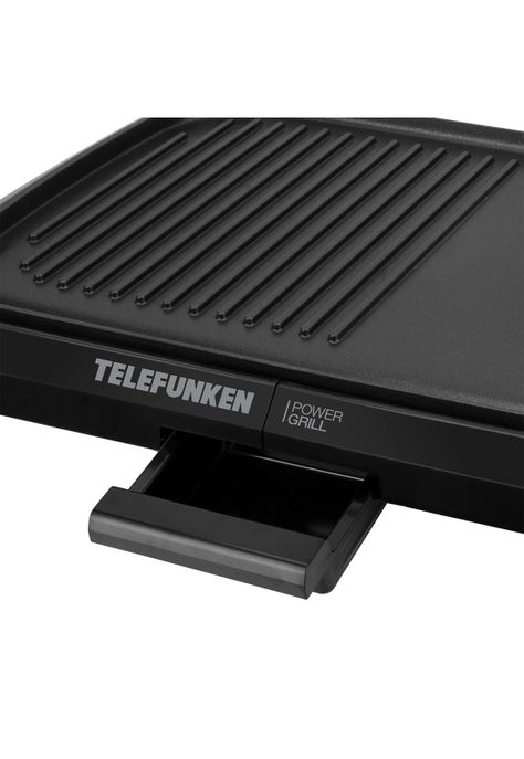 Parrilla Eléctrica con Tapa Telefunken Power Grill-1