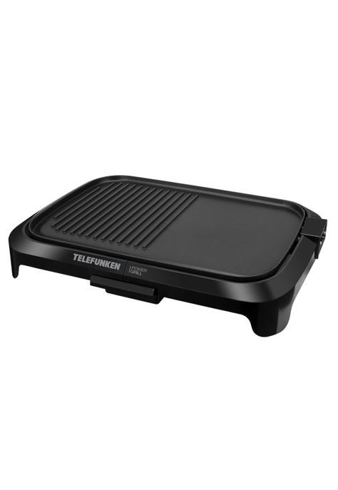 Parrilla Eléctrica con Tapa Telefunken Power Grill-2