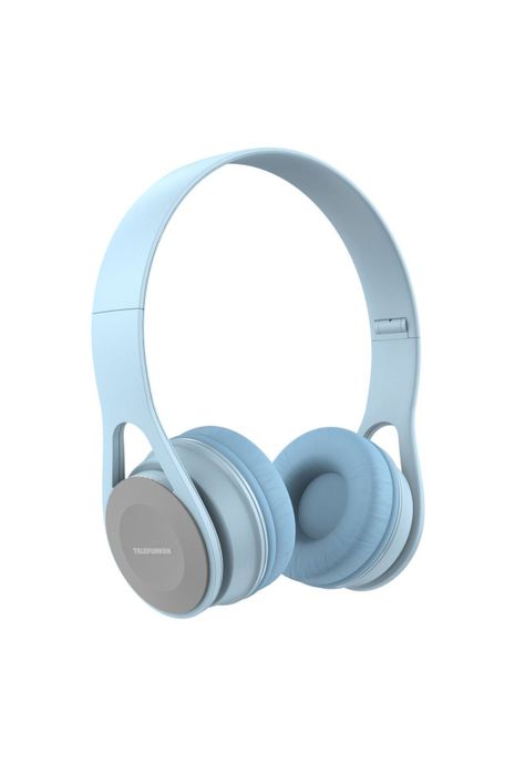 Audífonos on ear Telefunken TF H300 Celeste-0