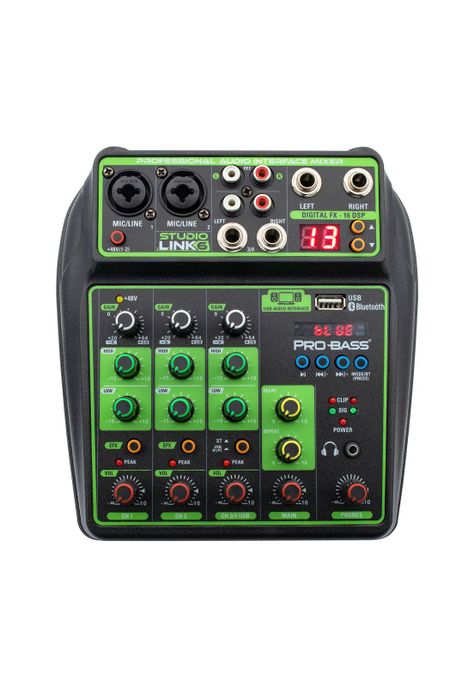 Consola con interfaz USB Probass StudioLink 6-0