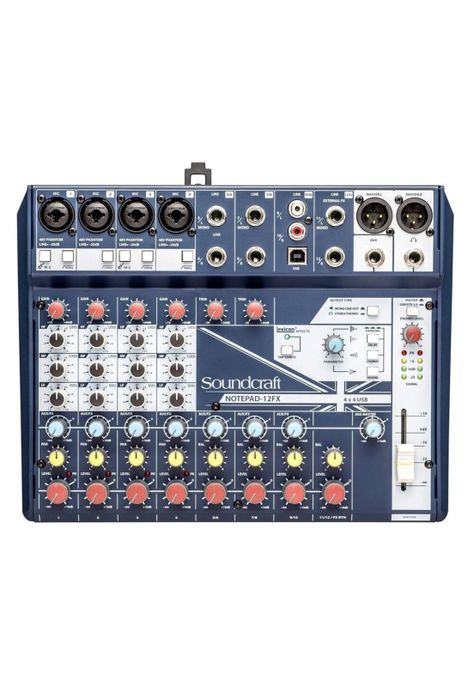 Consola con Interfaz USB Soundcraft NotePad 12FX-0