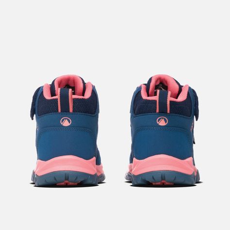 Botín Niña Tellus Mid Kids Azul Coral Lippi I25-4