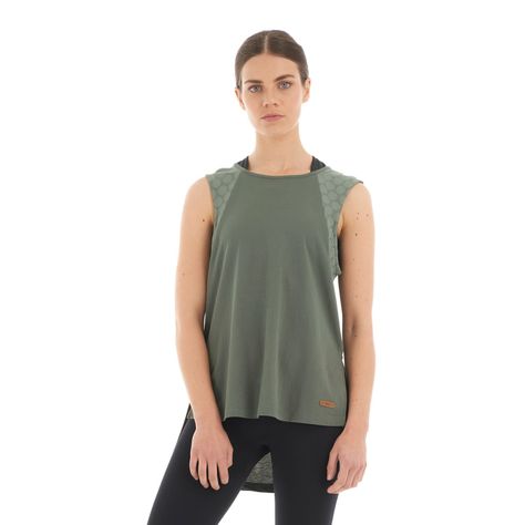 Polera Mujer Sunset T-Shirt Verde Grisaceo Lippi-1