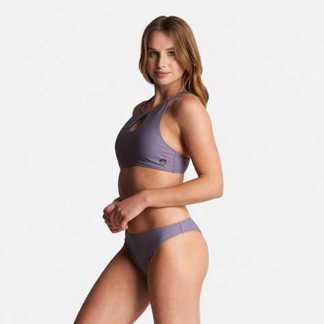Traje de Baño Mujer Fondo de Bikini Purpura Haka Honu-2