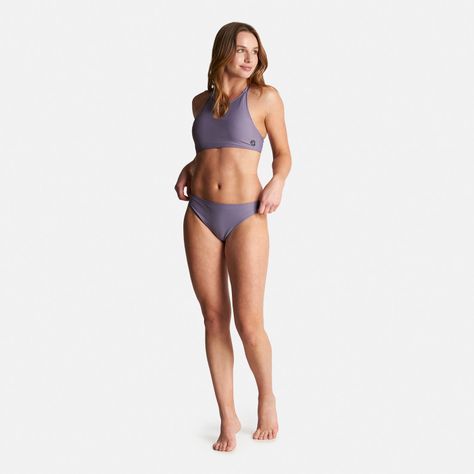 Traje de Baño Mujer Fondo de Bikini Purpura Haka Honu-7