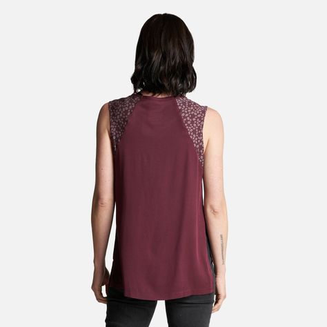 Polera Mujer Sunset T-Shirt Burdeo Lippi-3