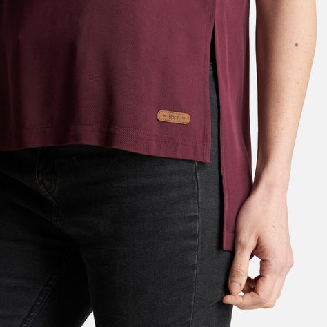 Polera Mujer Sunset T-Shirt Burdeo Lippi-4